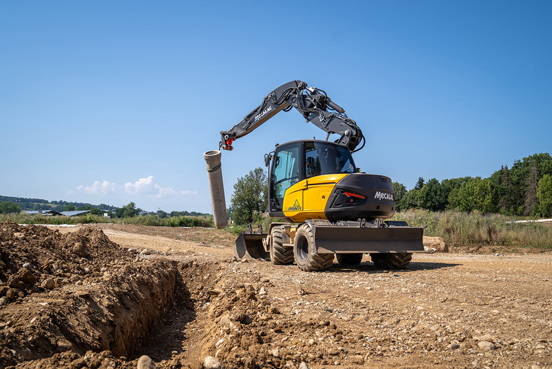 MECALAC | 15MWR, Compact and innovative wheel excavator!